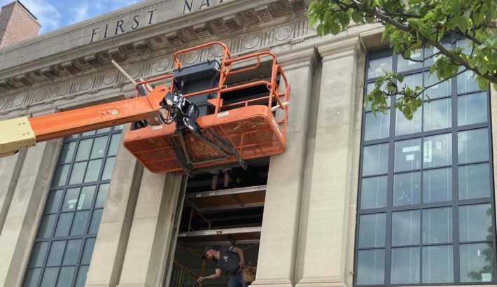 Quality Window & Door Installs New Windows in Historic Bank